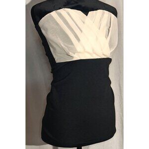 Love Julian Strapless Dress, Cocktail Dress, LBD, Size Small